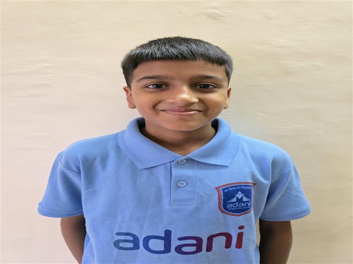 Vedansh Tripathi of Class 5 emerged victorious in the State Level Athletics Championship (U-14, 400m).