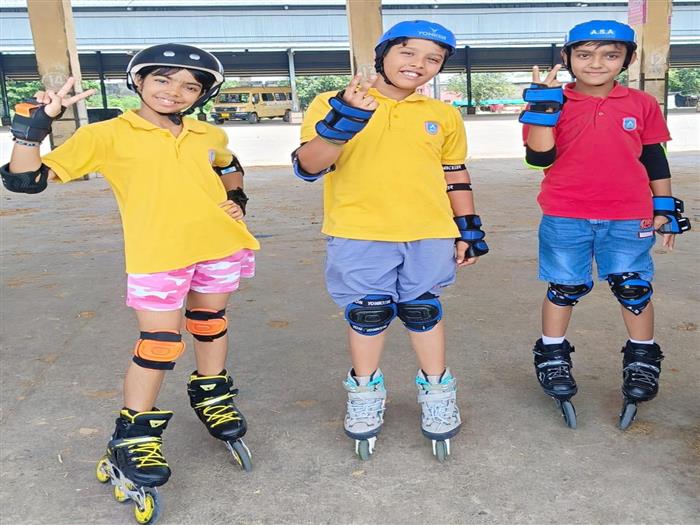 State-Level Achievement in Skating Competition by AVK Students!