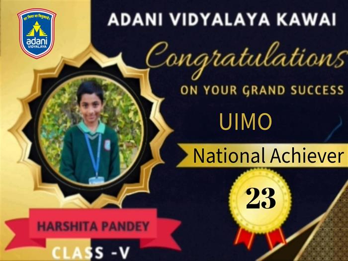 Harshita Pandey shines at Unified Olympiads